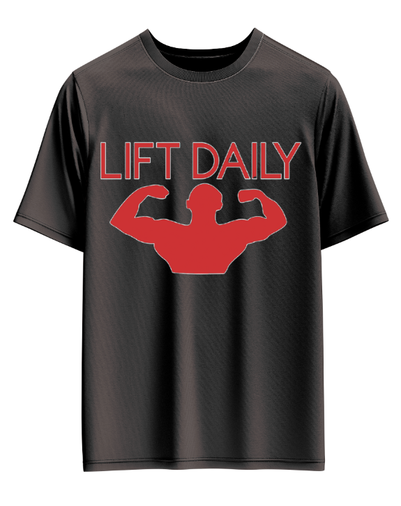 Lift Daily Red Strength Tee