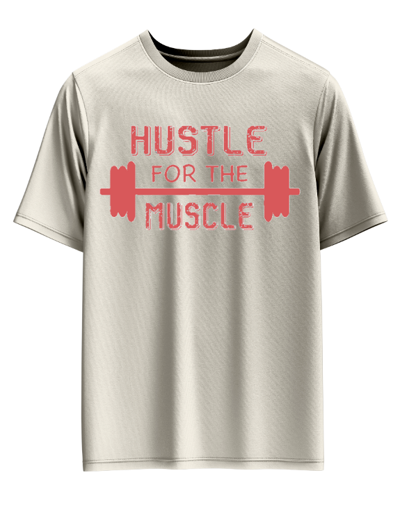 Hustle for the Muscle Motivation Tee