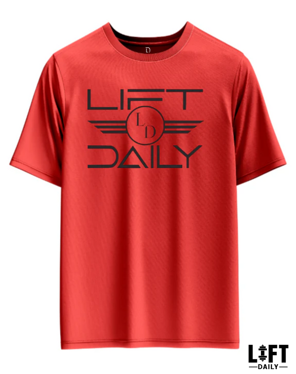 Lift Daily Bold Red Lift T-Shirt
