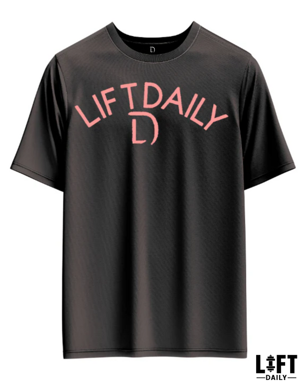 Lift Daily Signature Black T-Shirt